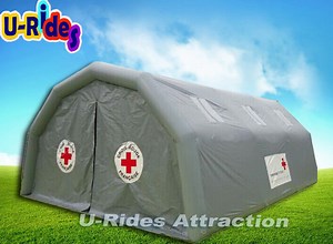 [Hot Item] Emergency Air-Sealed Inflatable Hospital Relief Tent Amusement Park Rides Product Type