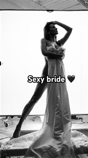 Trash the dress a very specific way after the wedding at the art studio