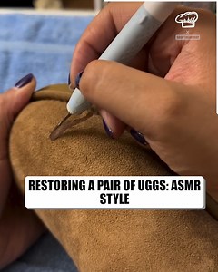 732K views · 1.9K reactions | Restoring a dirty Ugg! | Foodeos | Facebook