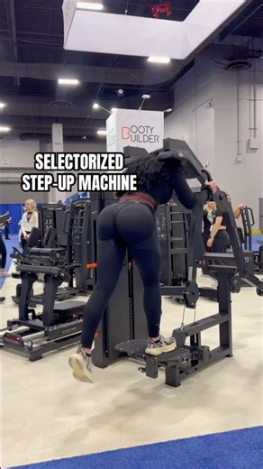 BOOTY BUILDER SELECTORIZED STEP-UP 🍑🔥 #glutesworkout #gymequipment #fitnessmotivation