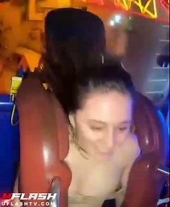 Flash boobs slingshot