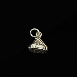Food Charms - Chocolate Kiss Charm, Silver - Etsy Canada