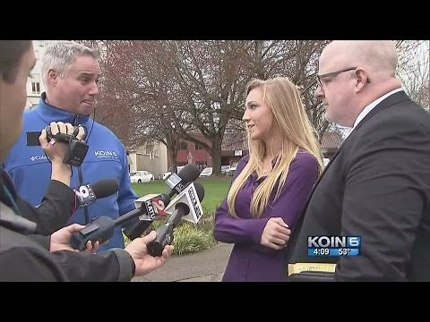 OSU library video teen signs autograph at court
