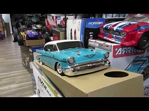 1/10 Fazer 4WD Mk2 1957 Chevy Bel Air Coupe RTR, Turquoise ,Kyosho -KYO34433T1 ,unboxing and review