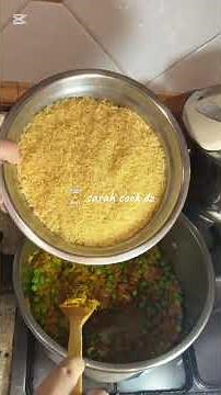 مطبخ سارة كوك: وصفة أرز 🍚 بلحم 🥩جي بنينة هكذا تخدو فكرة العشاء شوفو المقادير و مكونات في الفيديو