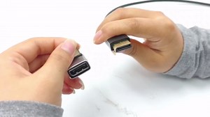 Duttek 8K Mini DisplayPort to DisplayPort Adapter, DP Female to Mini DP Male, 8K@60Hz UHD Video for Laptop, PC, Gaming, Monitor, TV 2Pack