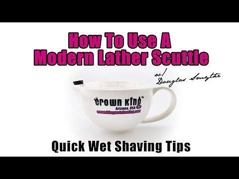 "How To Use A Modern Shaving Scuttle" w/ Douglas Smythe of Phoenix Shaving