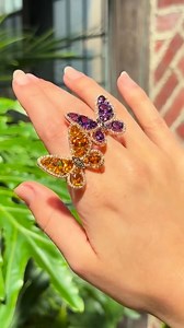 Jewelry that will make your heart flutter. 💖🦋 #levian | Leo Marks Jewelers