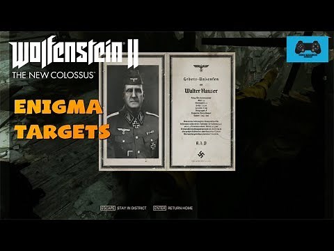 The Enigma Machine: Walter Hauser | Wolfenstein II The New Colossus Walkthrough