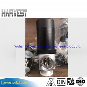 [Hot Item] Flange Vacuum Poppet Valves Kf Manual Operated Electro Magnetic Angle Valves
