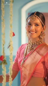 The Graceful Bride- On her wedding day the bride embodies the rich & elegant Indian tradition. Her radiant presence enchanted everyone who witnessed her journey to a new chapter of her life. Handcrafted with the skill and passion of Tarinika's expert artisans, our bridal jewelry collection narrates the stories of Indian traditions. Explore the collection now at www.tarinika.com | Tarinika Jewelry