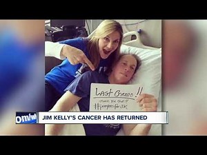 Jim Kelly announces his cancer is back