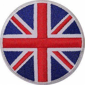 [Hot Item] British Flag Badge Embroidery Iron-on England Emblem Patch UK Nepal Senegal Brazil USA Flag