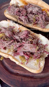 Shredded beef sandwich | Miguels cookingwithfire