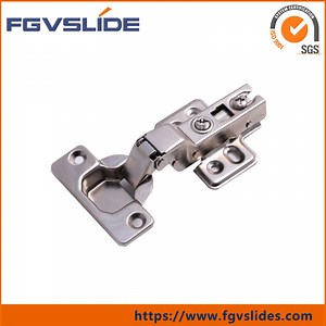 [Hot Item] 110 Degree with Hole Fgv Slide Furniture Fittings Full Overlay Hinge