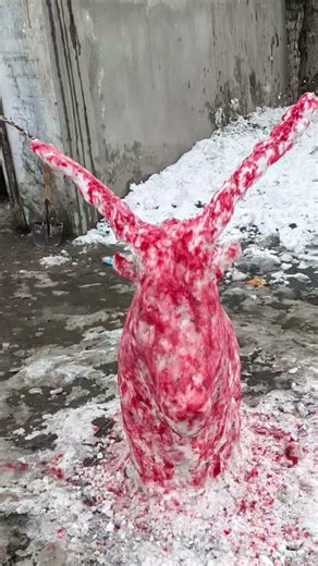 ❄️🦌 Snowfall Markhor – A Majestic Beauty in the Winter Wilderness