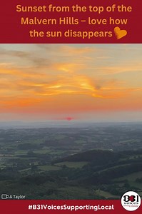 Beautiful ♥️ #Sunset #MalvernHills #MalvernHillsWalk #Worcestershire #videography #sunsetviews #sunsetlovers #sunsetvibes #Birmingham #BirminghamUK #B31Voices | B31 Voices