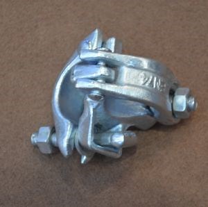 [Hot Item] Abrazadera giratoria de andamio de Tianjin, doble abrazadera, abrazaderas de andamio en ángulo recto