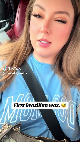 I survived but barely 😅 you guys are STRONG #brazilianwax #first