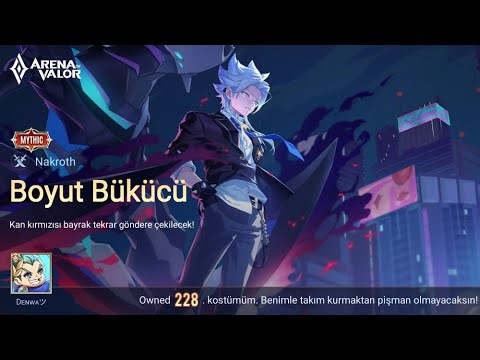 Nakroth Boyut Bükücü Teması Tanıtımı | Bot | AoV