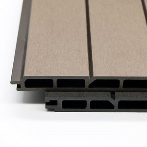 [Hot Item] Hollow WPC Fence Board Outdoor Wood Plastic Composite WPC Garden Fence Panel