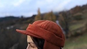 Handmade Corduroy Docker Cap: Unisex Winter Hat With Earflaps - Etsy Canada