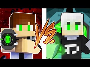 Ben 10 vs Danny Phantom in Minecraft!!!