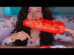 ASMR comiendo elote con cheetos flamin hot🔥