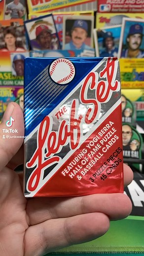 1990 Leaf Baseball Series 1 Pack #junkwaxsal #hotgarbage #junkwax #90leaf #baseballcards | Junk Wax Sal