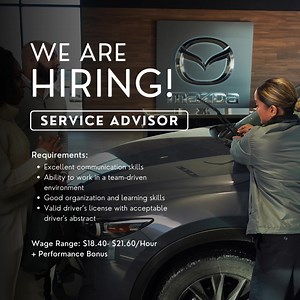 🚗 Join Our Team at Steele Mazda! 🛠️ Are you passionate about automobiles? Do you have a knack for exceptional customer service? We're on the lookout for talented Service Advisors to join our dynamic team at Steele Mazda! As a Service Advisor at Steele Mazda, you'll be the friendly face our customers rely on to keep their Mazda vehicles running smoothly. Your role is crucial in ensuring our clients receive top-notch service and leave with a smile. What you'll bring to the table: ✅ Exceptional c