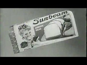 Sunbeam Bread commercial classic, old time tv spots