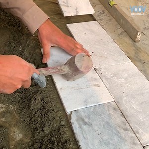 Installing a Marble Floor | Voov Restoration