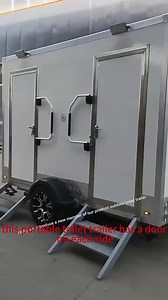 Luxury Portable Toliets with Shower Outdoor Bathroom Trailer Portable Restroom