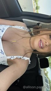 Allison Parker Huge Car squirt