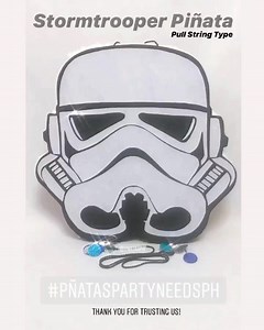 Stormtooper piñata (Pull stringType) #starwars #stormtooperpiñata...
