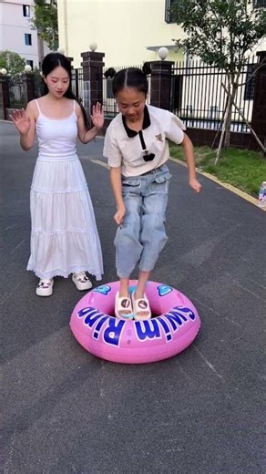 You put coins in to enter the swimming circle! #funny #besttoys #cute