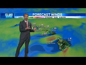 Weekend Island Weather | Vog clear, scattered showers and wind picks up