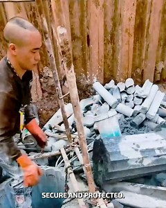 Measure Deep, Seal Strong Above #ShaftSealing #ConcreteWork #ConstructionSafety | Brahmastra