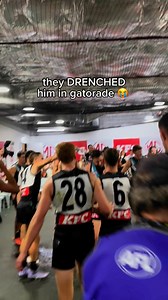 HUGE gatorade shower for Rory 🥹 | Port Adelaide Football Club