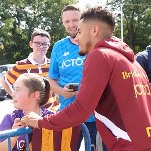 4.5K views · 90 reactions |  | The Bantams have touched down in Mansfield. #BCAFC | Bradford City AFC | Facebook