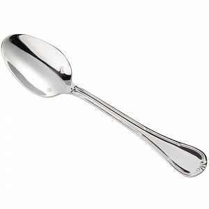 Sant'Andrea Donizetti by 1880 Hospitality T022SDEF 7" 18/10 Stainless Steel Extra Heavy Weight Oval Bowl / Dessert Spoon - 12/Case