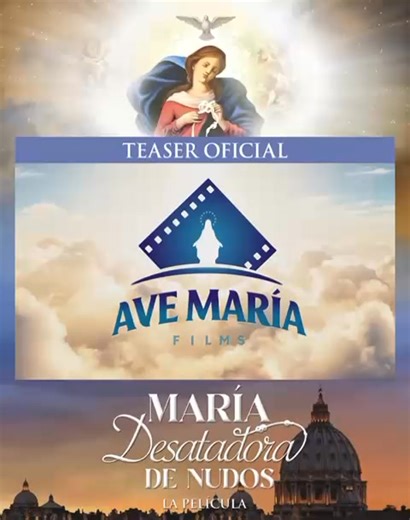 🎬 TEASER OFICIAL de la primer película de MARÍA DESATADORA DE NUDOS 🪢 ”MARÍA DESATADORA DE NUDOS: LA PELÍCULA” Una producción inspirada en la intercesión, la esperanza y los milagros que millones de personas han encontrado en esta advocación mariana. Protagonizada por •KARYME LOZANO con un gran elenco •Padre Guillermo Serra •Padre José de Jesús Aguilar •Padre Juan María Solana •Padre Pablo Garza •Padre Juan Pablo Ledesma •Padre Gustavo Jamut •Toño Mauri •Lupita Venegas •Allegra Casso •Frank Ro