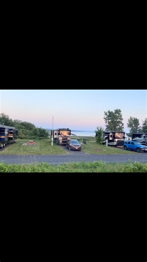 🚐 Big rigs, big views and the good life on Lake Champlain 🌄✨ At Apple Island Resort your RV adventure comes with clear, level sites, full utilities and breathtaking scenery in every direction. Welcome to lakeside luxury! 🌊 | Apple Island RV Resort