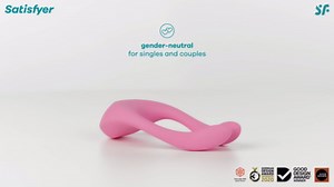 Satisfyer Endless Joy Vibrator Sex Toy | Adult Toys for Women | Multi Vibrator with 14+ Applications | Vibrating Sexual Pleasure Device | Stimulation Vibrators | Woman Sextoy (Pink)