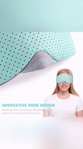 Mavogel Breathable Mesh Sleep Mask - Ultra-Soft Sleep Eye Mask for Men & Women, Full Light Blocking with Upgraded Nose Wire, Adjustable Strap, Lightweight for Travel, Naps, Night Shifts