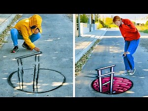 Easy 3D Illusion Drawing Tutorials