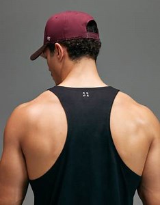 4505 Icon cotton stringer tank top with quick dry finish in black | ASOS