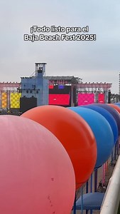 ¡El escenario del Baja Beach Fest ya está listo! 🏝️🎉 Todo está listo en Rosarito: el escenario principal del Baja Beach Fest ya quedó montado, afinado y encendido para recibir este fin de semana a artistas de talla mundial como J Balvin, Maluma, Don Omar, Tito Double P, Young Miko y muchos más. 📍¿Vas a ir o lo vas a ver desde redes? #BajaBeachFest #Rosarito #Noticias #Summer | Canal 33 Tijuana - El Canal de las Noticias