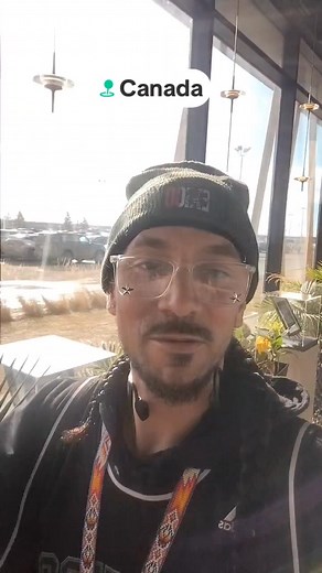 So Blessed to be hére. My 3rd time in Canada! 🇨🇦💯 Thank you HarmonyStar Straub for this wonderful opportunity! To Model Internationally is so amazing! To bring your designs to the big Stage in Canada is such a dream come true! I'm so excited for the show tomorrow and the 2 spirit pow wow this evening! | Christopher Alexander Piña