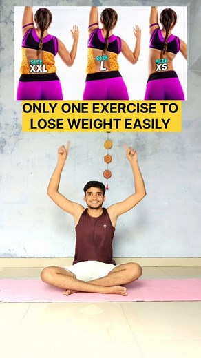 Only Exercise to Weight Lose 💯 Do daily practice . . #weightloss #fatloss #bodyweight #exercise #yoga #yogalife #viralreels #trendingreels #explore #aryatushantyoga #foryou | Arya Tushant Dhiman